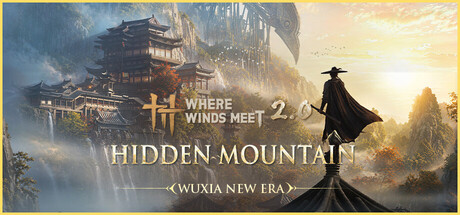 Where Winds Meet official Steam store header key art set in ancient China